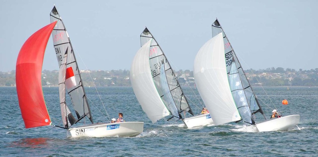 SKUD Finish 0256 - Australian and Asia-Pacific Access Class Championships 2011 © Access Dinghies